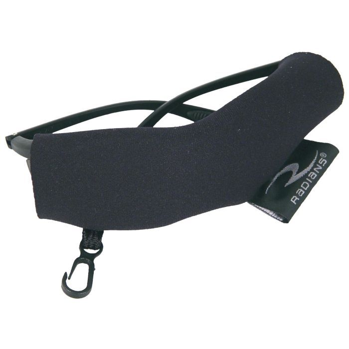 Radians Neoprene Eyewear Sleeve with Belt Clip - Black