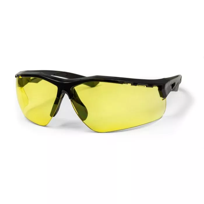 Radians Thraxus™ Safety Eyewear - Black Frame - Amber Lens