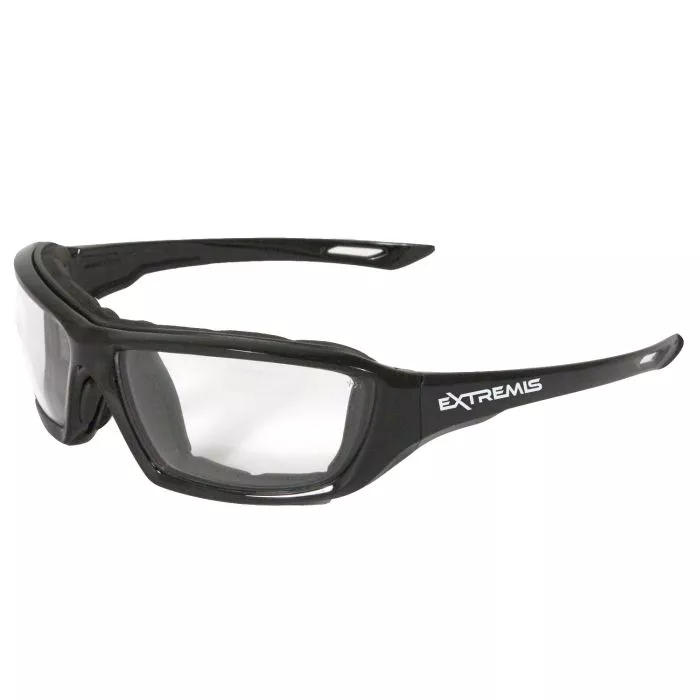 Radians Extremis® Safety Eyewear - Black Frame - Clear Anti-Fog Lens
