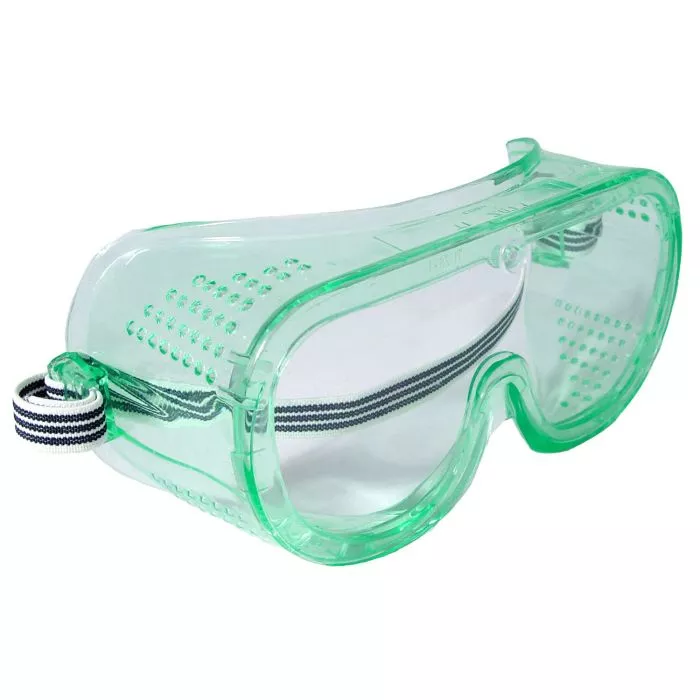 Radians Perforated Safety Goggle - Uncoated Clear Lens