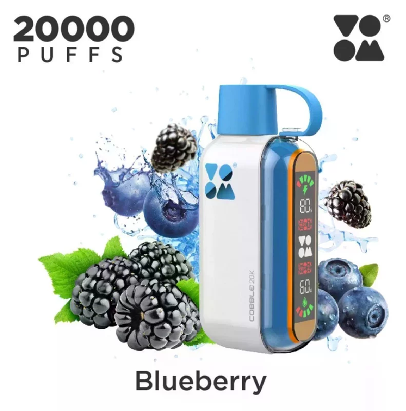 Voom 20K Blueberry Ice Disposable Vape Original - Hachi Tobacco Dubai UAE
