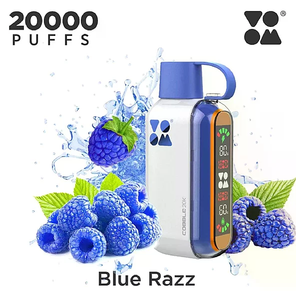 Voom 20K Blue Razz Disposable Vape Original - Hachi Tobacco Dubai UAE