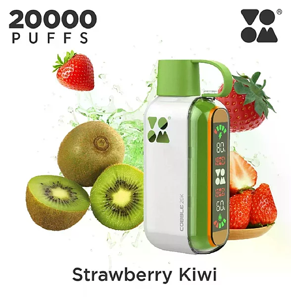 Voom 20K Strawberry Kiwi Disposable Vape Original - Hachi Tobacco Dubai UAE