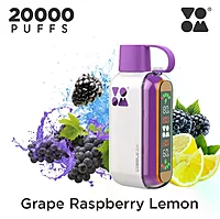 Voom 20K Grape Raspberry Lemon Disposable Vape Original - Hachi Tobacco Dubai UAE