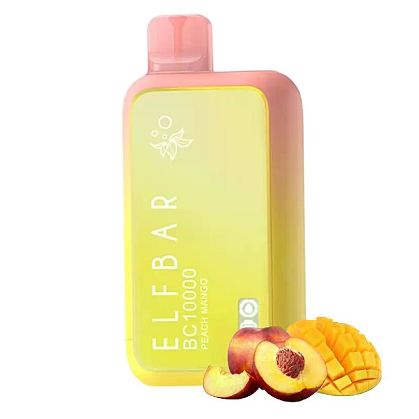 Elf Bar 10K Peach Mango Disposable Vape Original - Hachi Tobacco Dubai UAE