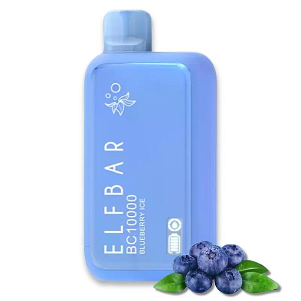 Elf Bar 10K Blueberry Disposable Vape Original - Hachi Tobacco Dubai UAE