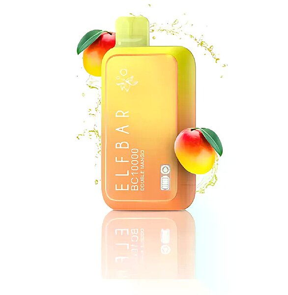 Elf Bar 10K Double Mango Disposable Vape Original - Hachi Tobacco Dubai UAE
