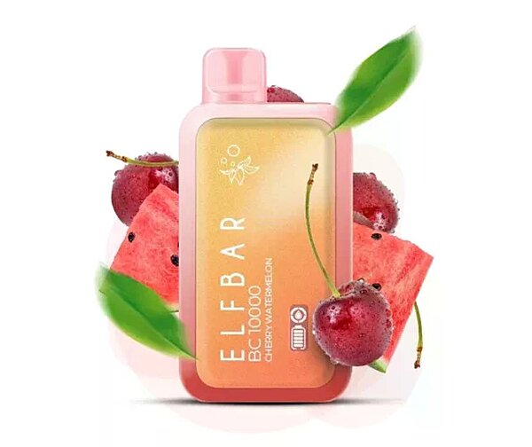 Elf Bar 10K Cherry Watermelon Disposable Vape Original - Hachi Tobacco Dubai UAE