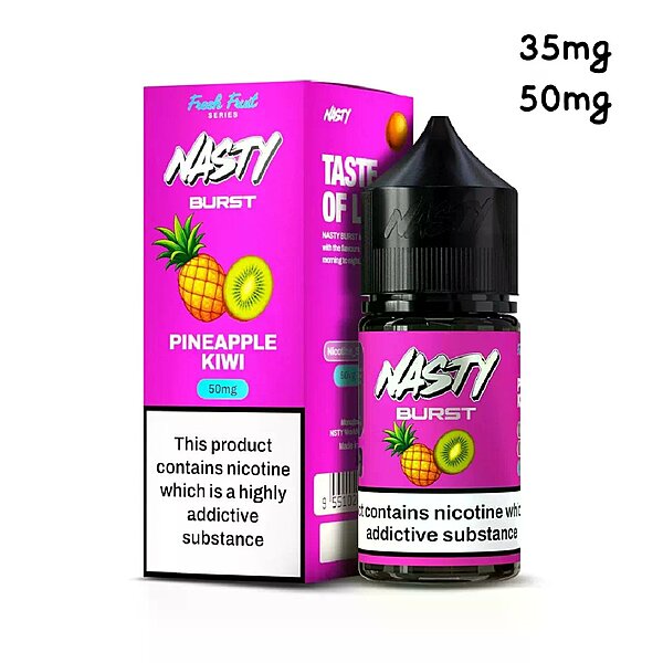 Nasty Salt Pineapple Lychee 50MG 30ML Original - Hachi Tobacco Dubai UAE