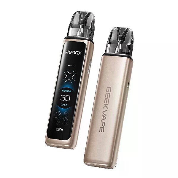 Geekvape Wenax Q Ultra Champagne Gold Vape Original - Hachi Tobacco Dubai UAE