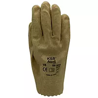 Ansell KSR 22515 Vinyl Coated Interlock Knit Lined General Use Gloves (Bifolded and Shrink-Wrapped for Vending Use)