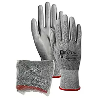 Magid GPD510 D-ROC® Polyurethane Palm Coated Gloves - Cut Level 2 (Shrink-Wrapped for Vending Use)