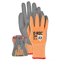 Magid D-ROC® DX DXG22 18-gauge PU Palm Coated Glove - Cut Level A3 (Shrink-Wrapped For Vending Use)