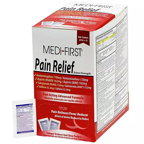 Medique Medi-First Pain Relief (Compare active ingredient to Excedrin)