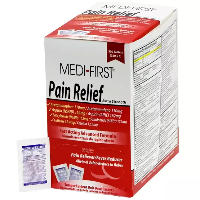Medique Medi-First Pain Relief (Compare active ingredient to Excedrin)