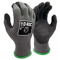 Magid® 10-Gauge Hyperon® Sandy Latex Coated Touchscreen Work Gloves with Insulcore® Fleece Liner — ANSI Cut Level A9