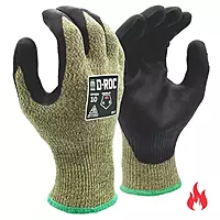 Magid® 13-Gauge Aramid Foam Neoprene Palm Coated Work Gloves — ANSI Cut Level A5