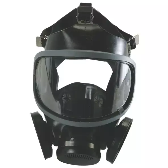 MSA Ultra-Twin® Full Facepiece Hycar Reusable Respirator, Without Filters