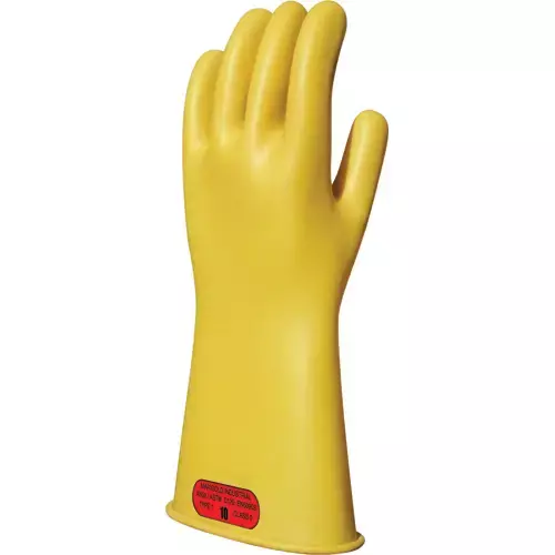 Marigold® 11" Class 0 Yellow Rubber Insulating Gloves