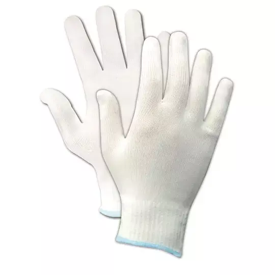 Magid® FiberLock® Precision I® 31NY 9¼" Medium Weight Machine Knit Nylon Gloves