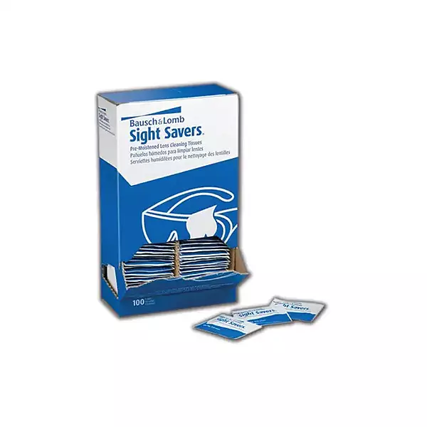 Bausch & Lomb® Pre-Moistened Lens Cleaning Wipes