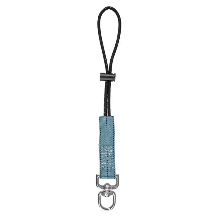 FallTech 5303A10 5 lb. Tool Attachment with Choke-On Cinch-Loop and Swivel D-Ring