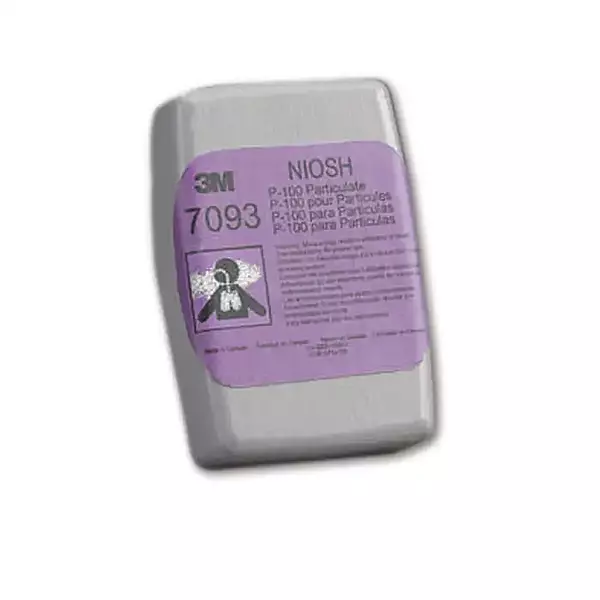3M™ Cartridge/Filter 7093C, Hydrogen Fluoride, P100 with Nuisance Level Organic Vapor and Acid Gas