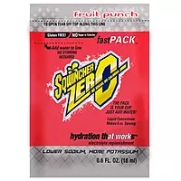 Sqwincher® Zero Fast Pack Liquid Concentrate, Yields 6 Oz.