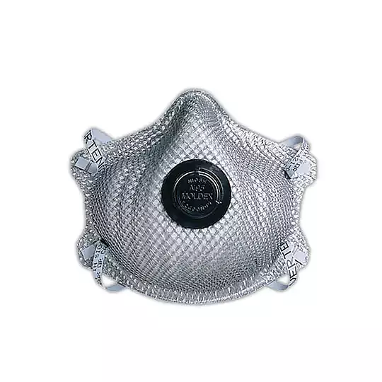 Moldex 2400N95 Particulate Respirator Plus Nuisance Levels of Ozone and Organic Vapors, 10/Dispenser