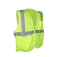 Radians Type R Class 2 Safety Vest with Zipper — SV2ZGM