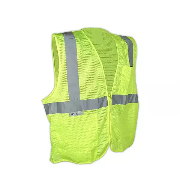 Radians Type R Class 2 Safety Vest with Zipper — SV2ZGM