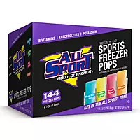 All Sport 3oz Variety Pack Electrolyte Freezer Pops (144 pops per case)