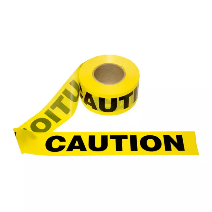 Cordova Safety Products T15101 1000' 1.5 mil Caution Barricade Tape