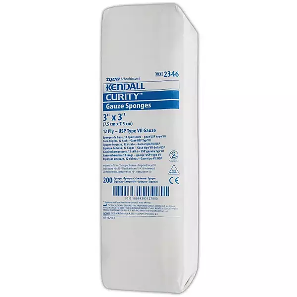 Kendall™ Curity™ 3" x 3" Non-Sterile Gauze Sponges