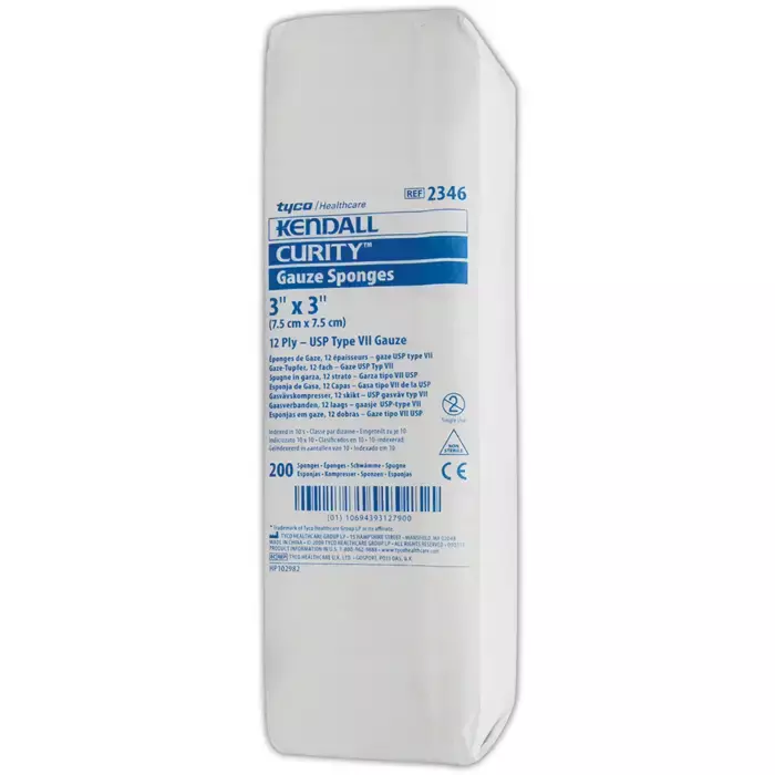 Kendall™ Curity™ 3" x 3" Non-Sterile Gauze Sponges