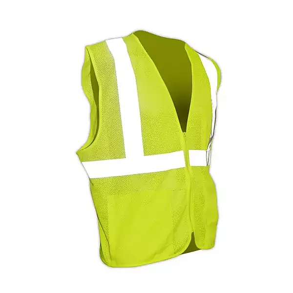 Magid® Lime Yellow ANSI 107 Class 2 Polyester High-Visibility Vest