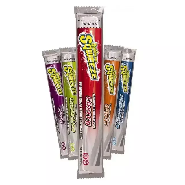 Sqwincher® Sqweeze® Hydration Freeze Pops Assorted, Case of 150 Freeze Pops