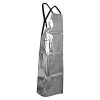 Magid AK35X44BR 35" x 44" Aluminum Kevlar Bib Style Apron With Attached Web Ties