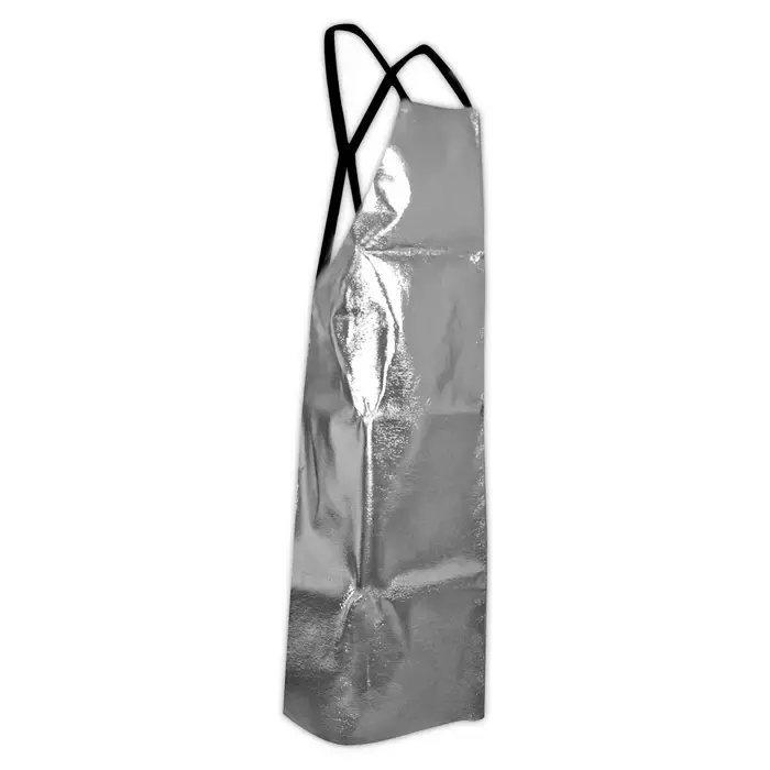 Magid AK35X44BR 35" x 44" Aluminum Kevlar Bib Style Apron With Attached Web Ties