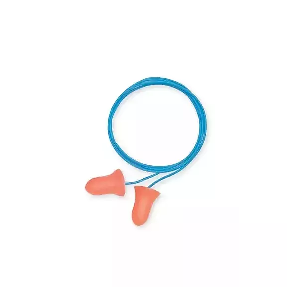 MAXIMUM MXM-30 Disposable Foam Corded Earplugs, 100 Pairs