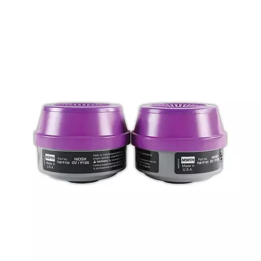 North by Honeywell 7581P100 Organic Vapor & P100 Filter Cartridge