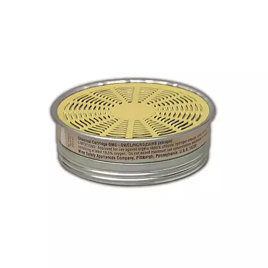 MSA 464046 Comfo Organic Vapor/Acid Gas Respirator Cartridges