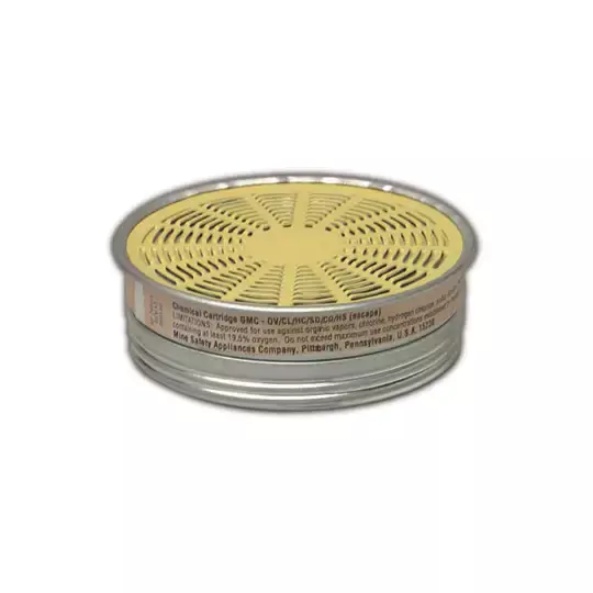 MSA 464046 Comfo Organic Vapor/Acid Gas Respirator Cartridges