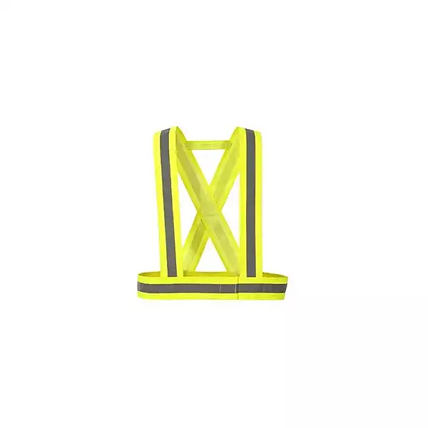 Portwest HV55 Hi-Vis Yellow/Silver Strap