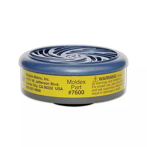Moldex Multi-Gas/Vapor Smart Cartridges for 7000 & 7800 Series Respirators — M7600