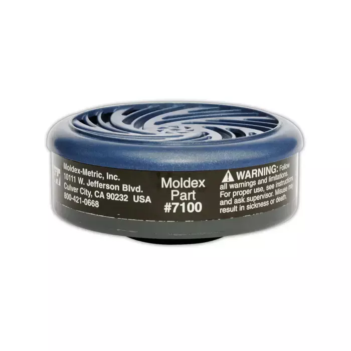 Moldex® 7100 Organic Vapor Cartridge for Reusable Respirators - M7100