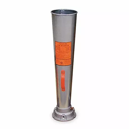 Air Systems Galvanized Steel Venturi Style Pneumatic Air Blower