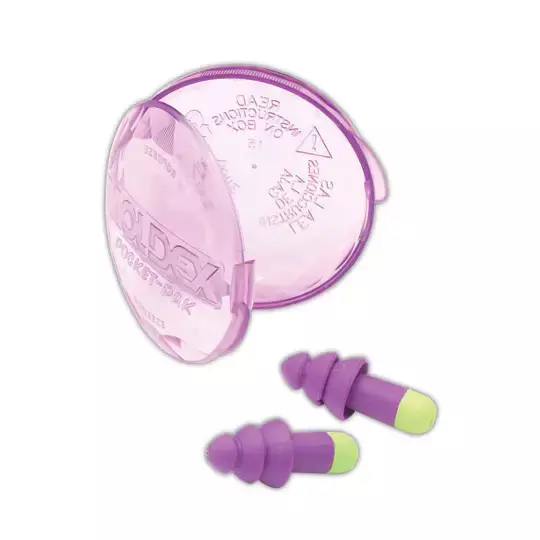 Moldex Rockets 6400 Reusable Uncorded Earplugs, 50 Pairs