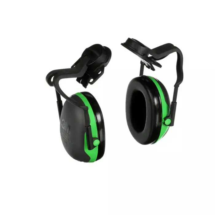 3M PELTOR X1P51E Full Brim Hard Hat Attached Earmuff, NRR 20