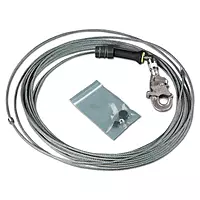 3M DBI-SALA 3900111 Sealed-Blok Stainless Steel Cable Assembly with Hook
